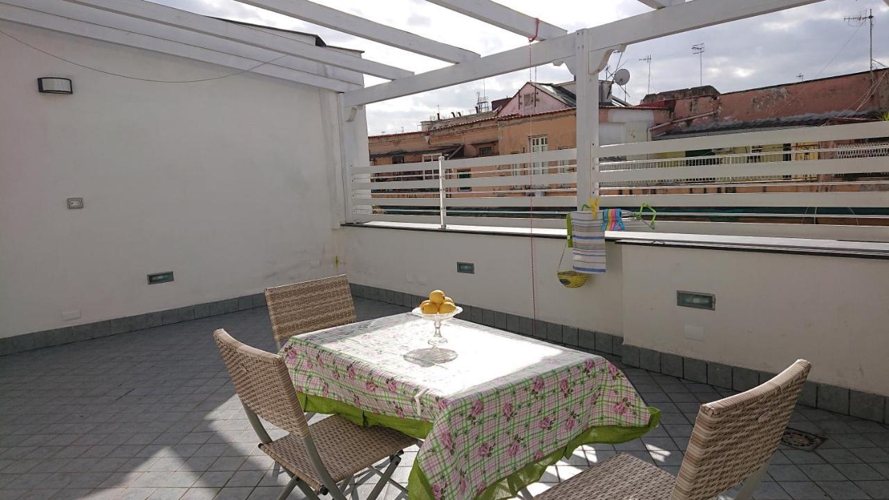 Sky-Terrace In Central Station, 3 Bedrooms Napoli Esterno foto